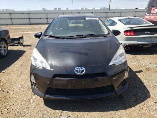 JTDKDTB34C1007196 - 2012 TOYOTA PRIUS C BLACK photo 5