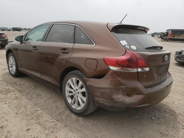 4T3ZA3BB6DU063111 - 2013 TOYOTA VENZA LE BROWN photo 2