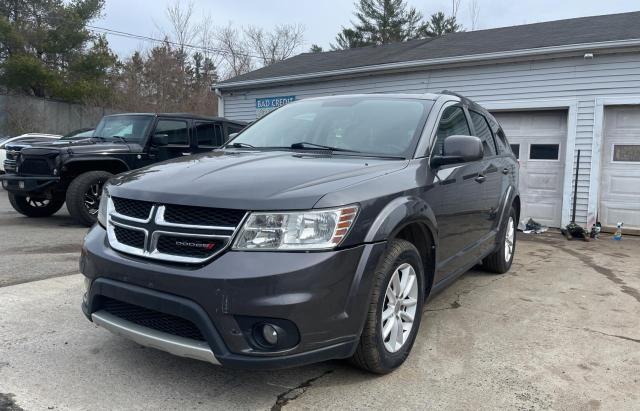 3C4PDDBGXFT700981 - 2015 DODGE JOURNEY SXT GRAY photo 2