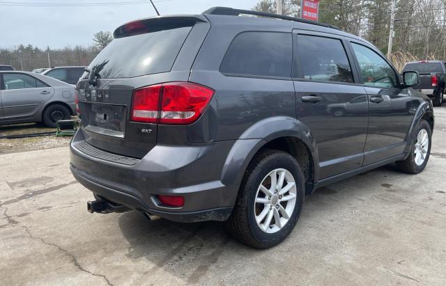 3C4PDDBGXFT700981 - 2015 DODGE JOURNEY SXT GRAY photo 4