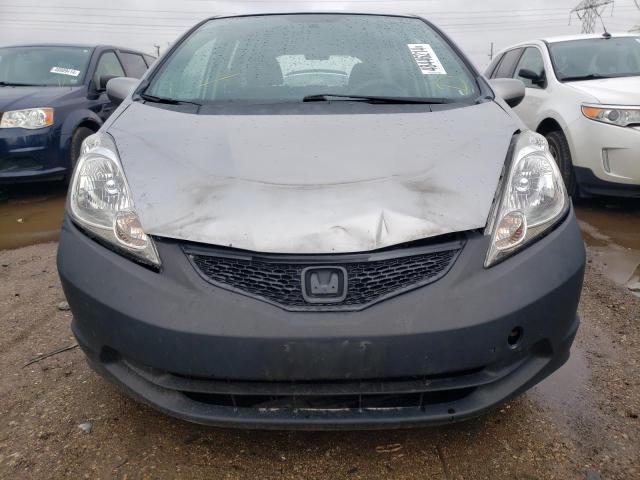 JHMGE8H44AS022514 - 2010 HONDA FIT SPORT SILVER photo 5