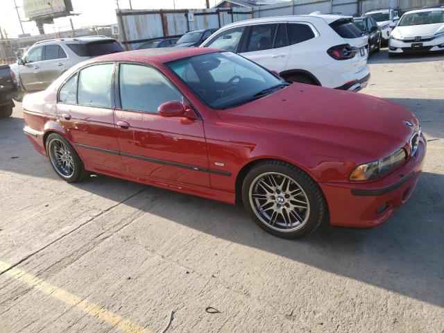 WBSDE934X3CF92883 - 2003 BMW M5 RED photo 4