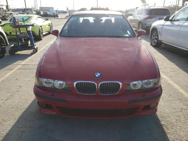 WBSDE934X3CF92883 - 2003 BMW M5 RED photo 5