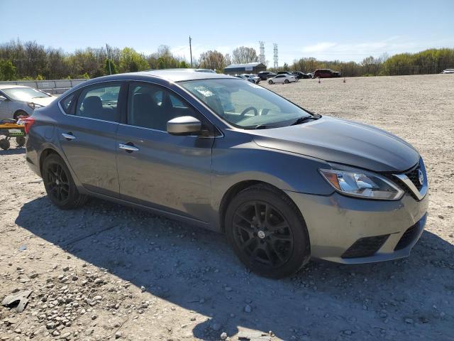 3N1AB7AP6HL670964 - 2017 NISSAN SENTRA S GRAY photo 4