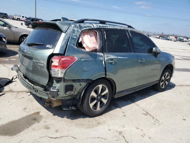 JF2SJARCXHH538728 - 2017 SUBARU FORESTER 2.5I LIMITED TURQUOISE photo 3