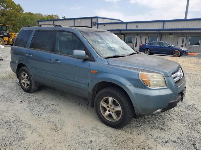 5FNYF18406B030558 - 2006 HONDA PILOT EX TEAL photo 4