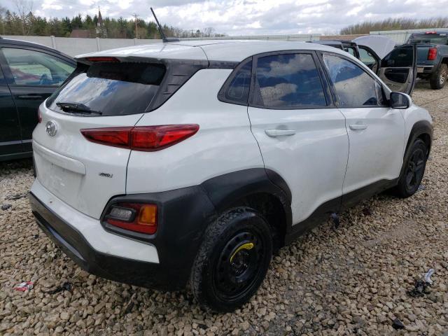 KM8K1CAA8JU128569 - 2018 HYUNDAI KONA SE WHITE photo 3