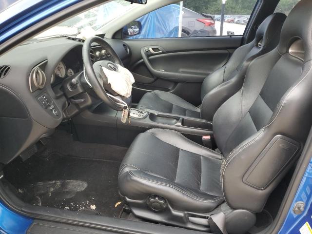 JH4DC54816S022607 - 2006 ACURA RSX BLUE photo 7