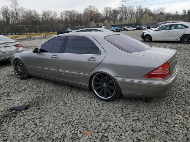 WDBNG83J94A407463 - 2004 MERCEDES-BENZ S 430 4MATIC GRAY photo 2