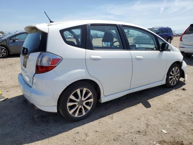 JHMGE8H50CC040076 - 2012 HONDA FIT SPORT WHITE photo 3