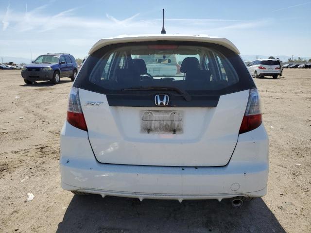 JHMGE8H50CC040076 - 2012 HONDA FIT SPORT WHITE photo 6