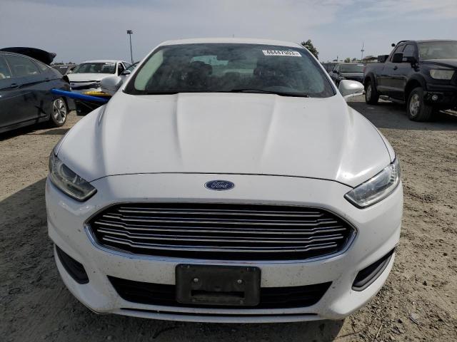 3FA6P0LU3ER164487 - 2014 FORD FUSION SE HYBRID WHITE photo 5