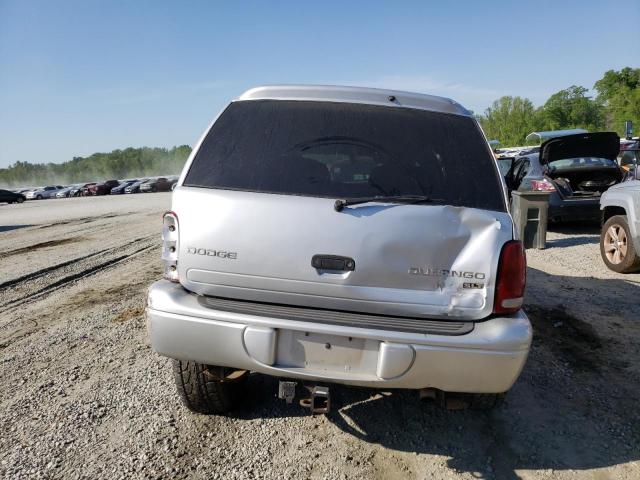 1D4HS48N43F520436 - 2003 DODGE DURANGO SLT SILVER photo 6