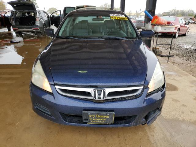 1HGCM56826A166570 - 2006 HONDA ACCORD EX BLUE photo 5