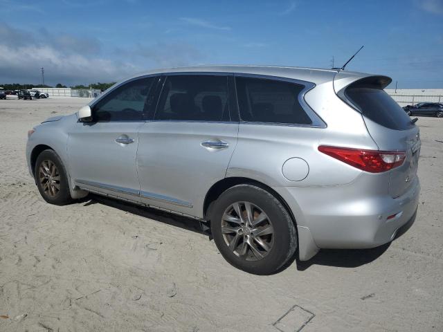 5N1AL0MM1DC303586 - 2013 INFINITI JX35 SILVER photo 2