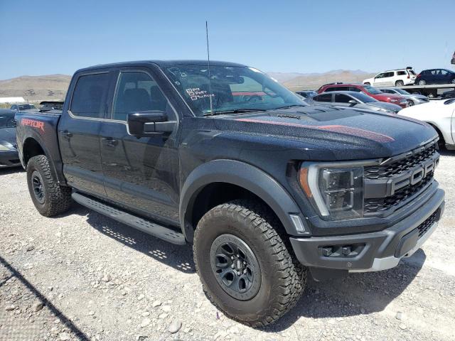 1FTFW1RG5MFC77406 - 2021 FORD F150 RAPTOR BLACK photo 4