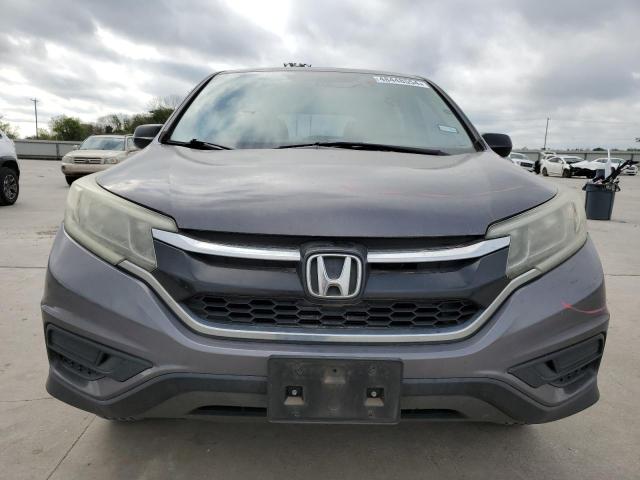 5J6RM4H38FL088251 - 2015 HONDA CR-V LX GRAY photo 5