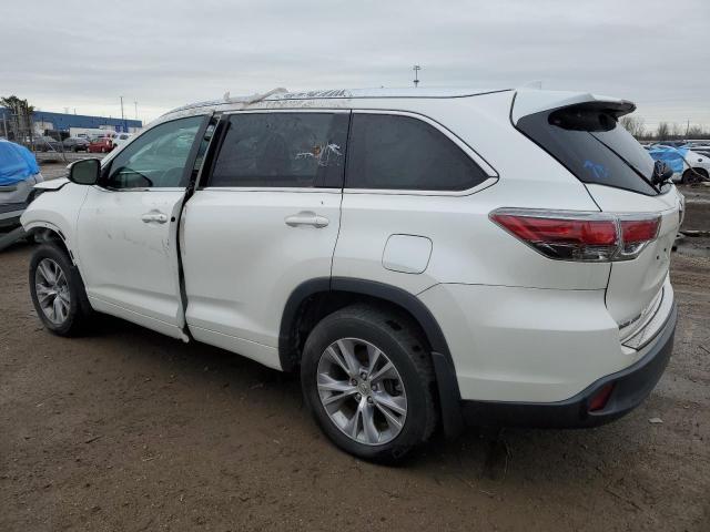 5TDJKRFH3ES070113 - 2014 TOYOTA HIGHLANDER XLE Ağ foto 2