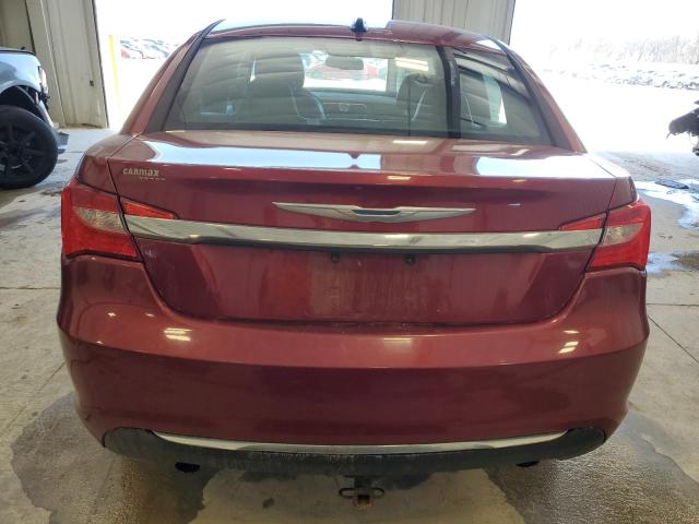 1C3CCBCG2DN520934 - 2013 CHRYSLER 200 LIMITED RED photo 6