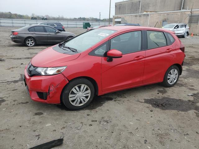 JHMGK5H58GX024567 - 2016 HONDA FIT LX RED photo 1