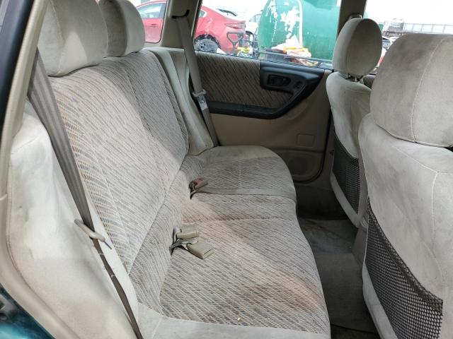JF1SF6550WG761230 - 1998 SUBARU FORESTER S GREEN photo 10