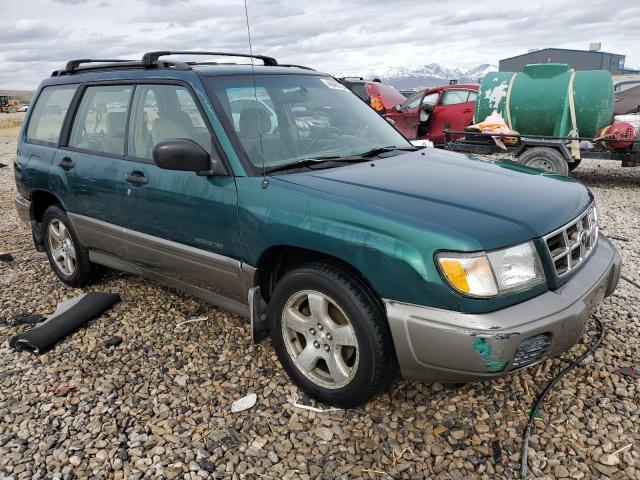 JF1SF6550WG761230 - 1998 SUBARU FORESTER S GREEN photo 4