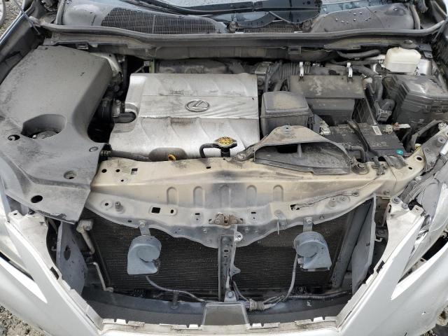 2T2BK1BA2BC108333 - 2011 LEXUS RX 350 SILVER photo 12