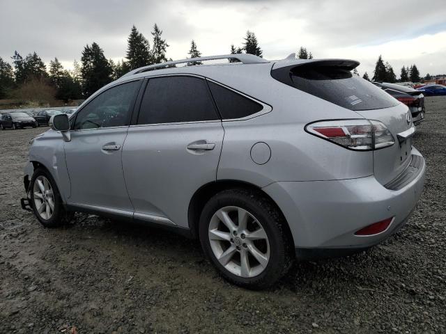 2T2BK1BA2BC108333 - 2011 LEXUS RX 350 SILVER photo 2