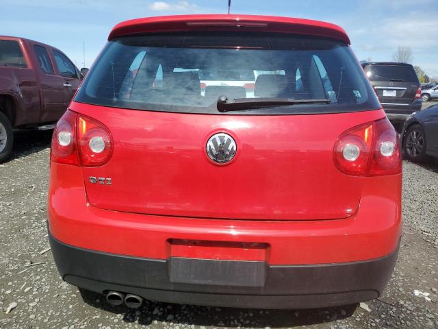 WVWFV71K26W168863 - 2006 VOLKSWAGEN NEW GTI RED photo 6