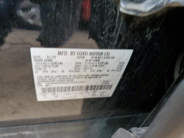 1FM5K8AR2EGA91794 - 2014 FORD EXPLORER POLICE INTERCEPTOR Qara foto 12