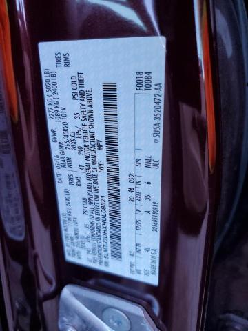 5LMTJ3DHXHUL08821 - 2017 LINCOLN MKC RESERVE Bordo foto 13