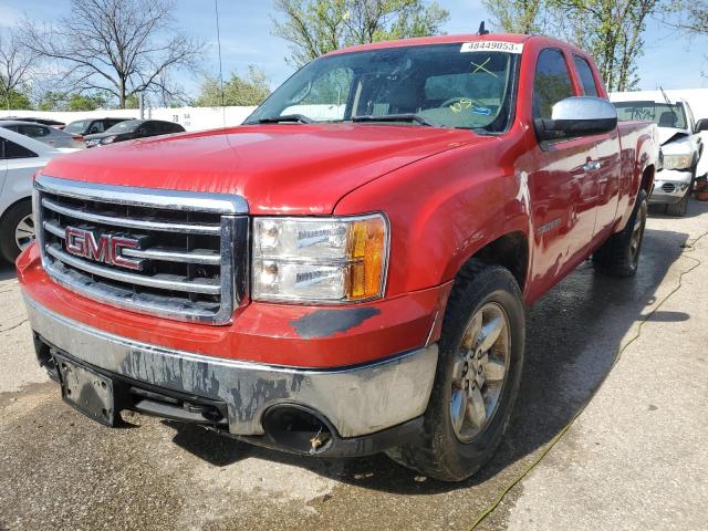 1GTR2VE71DZ343390 - 2013 GMC SIERRA K1500 SLE RED photo 1