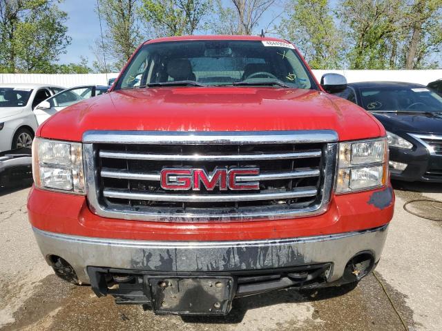 1GTR2VE71DZ343390 - 2013 GMC SIERRA K1500 SLE RED photo 5