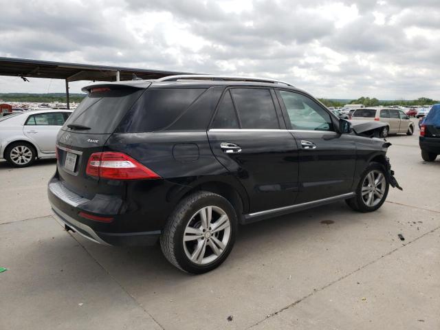 4JGDA5HB5EA426331 - 2014 MERCEDES-BENZ ML 350 4MATIC BLACK photo 3
