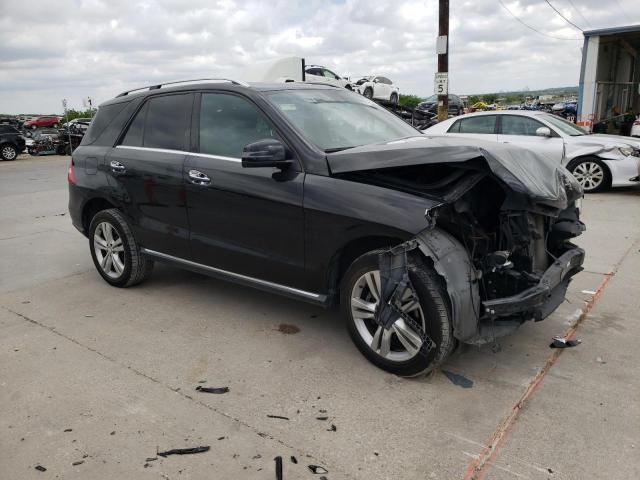 4JGDA5HB5EA426331 - 2014 MERCEDES-BENZ ML 350 4MATIC BLACK photo 4