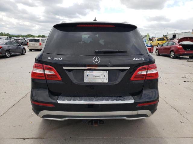 4JGDA5HB5EA426331 - 2014 MERCEDES-BENZ ML 350 4MATIC BLACK photo 6