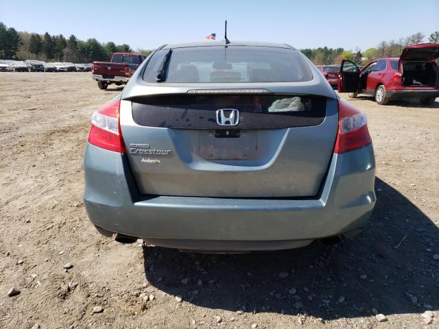 5J6TF1H58AL015132 - 2010 HONDA CROSSTOUR EXL BLUE photo 6