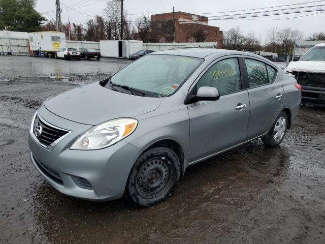 3N1CN7AP2DL844488 - 2013 NISSAN VERSA S GRAY photo 1