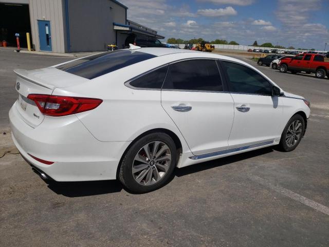 5NPE34AF3FH067324 - 2015 HYUNDAI SONATA SPORT WHITE photo 3