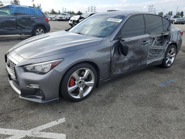 JN1FV7AP7KM760358 - 2019 INFINITI Q50 RED SPORT 400 GRAY photo 1