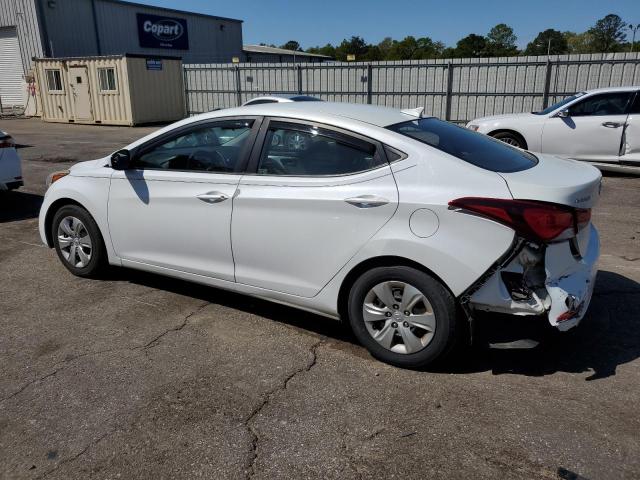 5NPDH4AE7GH690662 - 2016 HYUNDAI ELANTRA SE WHITE photo 2