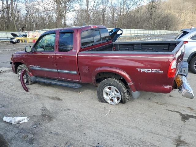 5TBBT441X6S483540 - 2006 TOYOTA TUNDRA ACCESS CAB SR5 MAROON photo 2