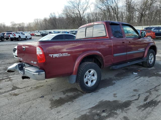 5TBBT441X6S483540 - 2006 TOYOTA TUNDRA ACCESS CAB SR5 MAROON photo 3