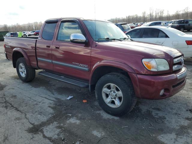 5TBBT441X6S483540 - 2006 TOYOTA TUNDRA ACCESS CAB SR5 MAROON photo 4