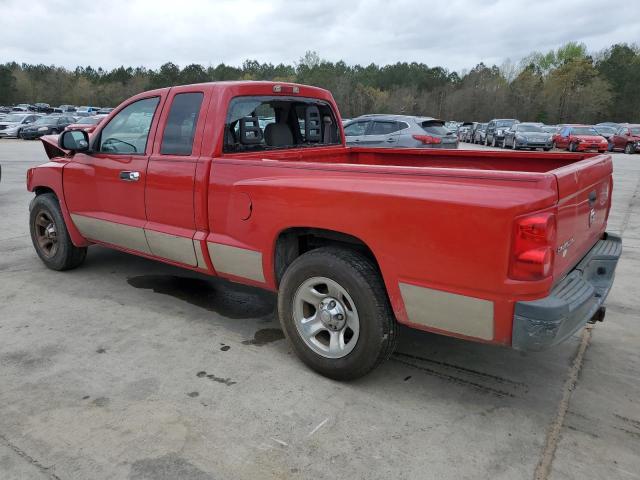 1D7HE42K75S161120 - 2005 DODGE DAKOTA SLT RED photo 2