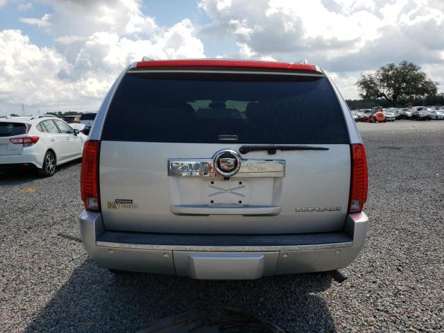 1GYUCEEJXAR230868 - 2010 CADILLAC ESCALADE HYBRID SILVER photo 6