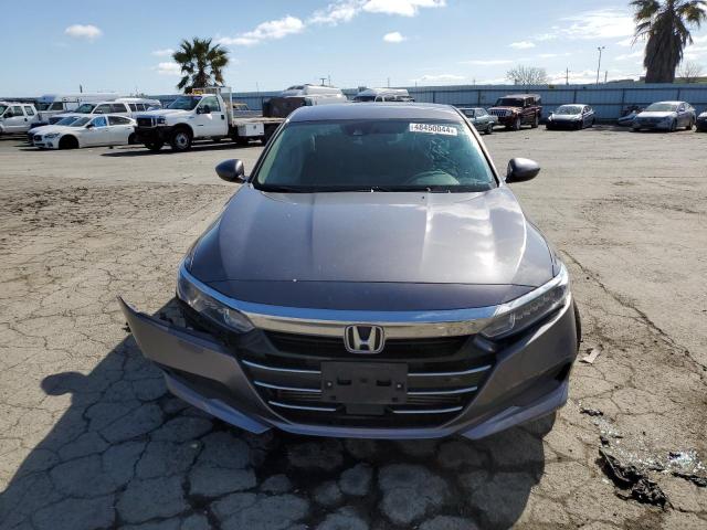 1HGCV1F16MA024227 - 2021 HONDA ACCORD LX GRAY photo 5