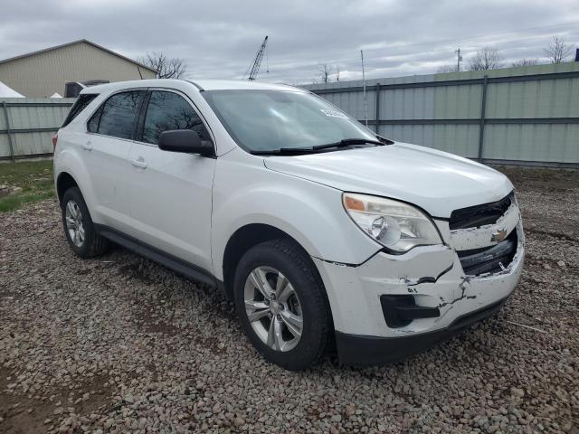 1GNALAEK6EZ131150 - 2014 CHEVROLET EQUINOX LS WHITE photo 4