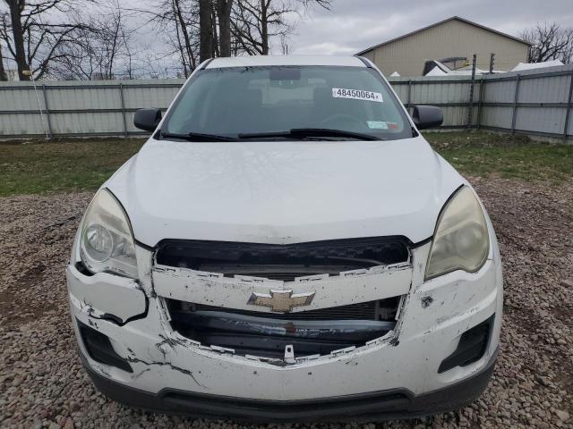 1GNALAEK6EZ131150 - 2014 CHEVROLET EQUINOX LS WHITE photo 5