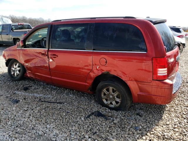 2A8HR54P88R736918 - 2008 CHRYSLER TOWN & COU TOURING წითელი ფოტო 2